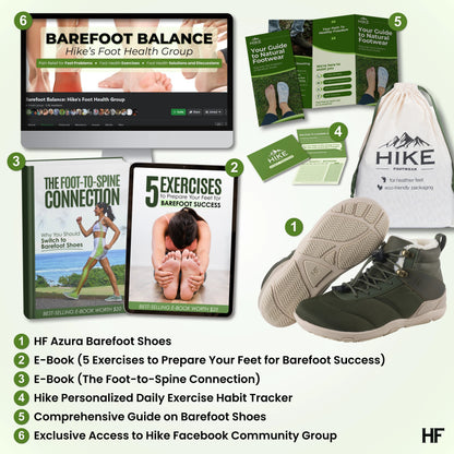 HF Azura – Ergonomic & Supportive Winter Barefoot Shoes (Unisex)