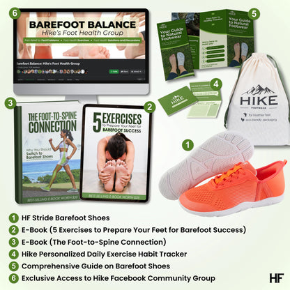 HF Stride – Hands-Off & Ergonomic Barefoot Shoes (Unisex)
