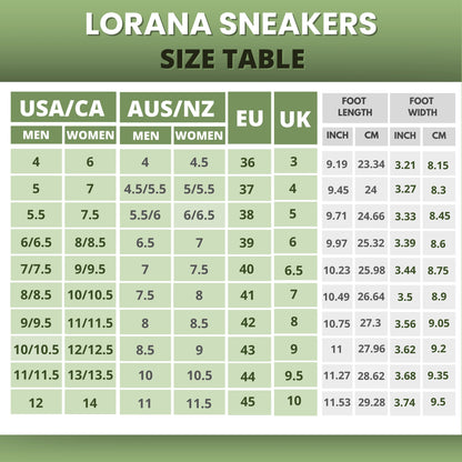 Lorana Sneakers – Ergonomic Barefoot Shoes for Everyday Wear (Unisex)